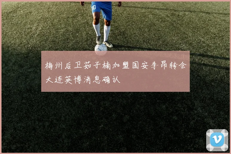 梅州后卫茹子楠加盟国安李昂转会大连英博消息确认